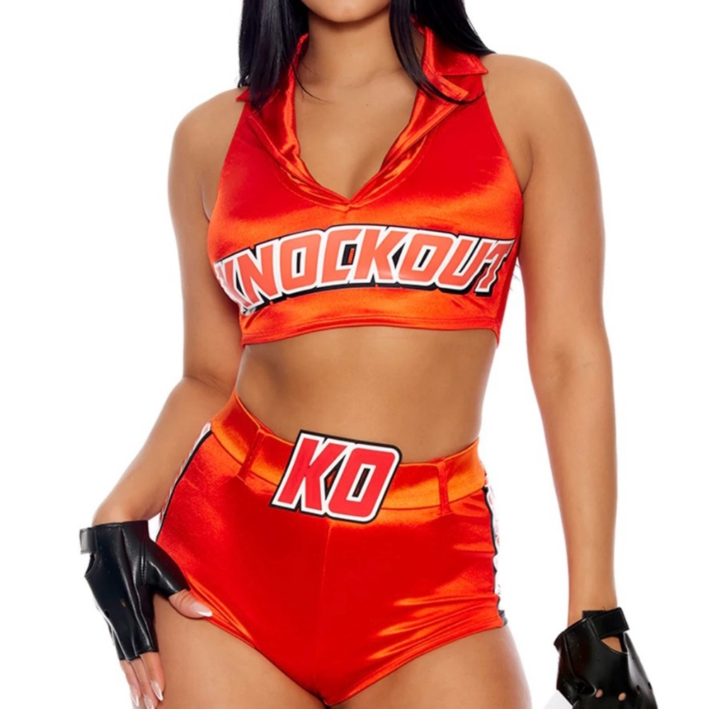 Forplay Catalog Knock Out Ring Girl Halloween Costume